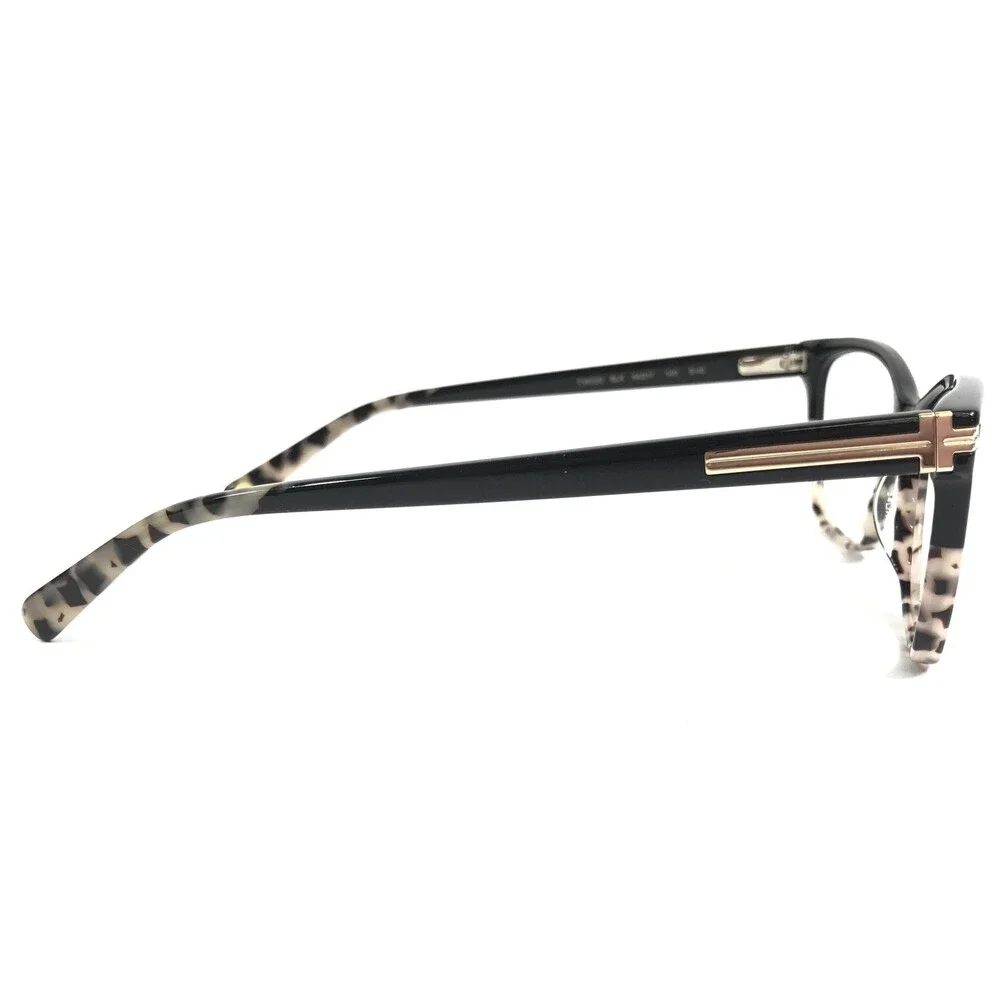Ted Baker Eyeglasses Frames TW020 BLK Black Tortoise Cat Eye Full Rim 54-17-140